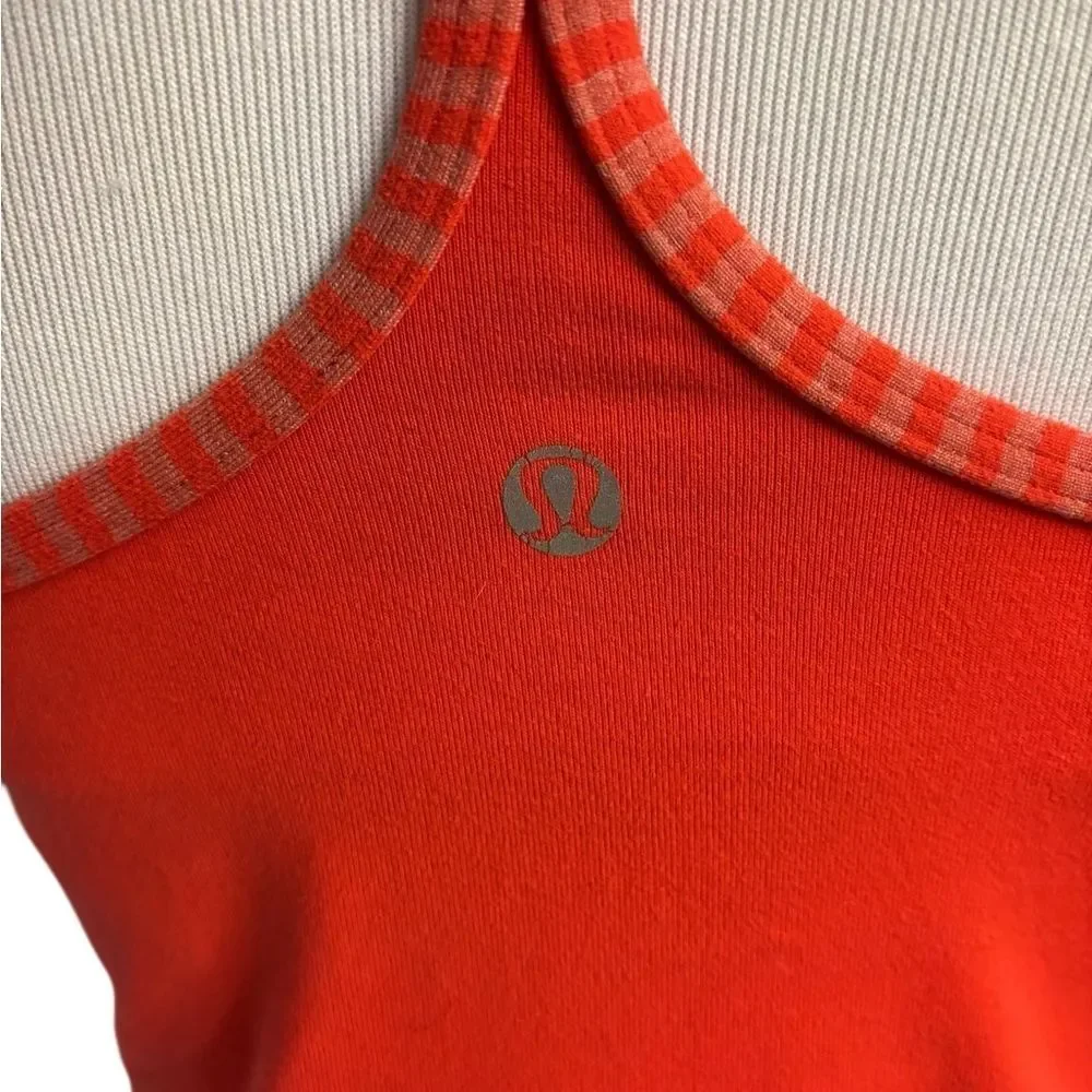 Lululemon Red Power Y Tank